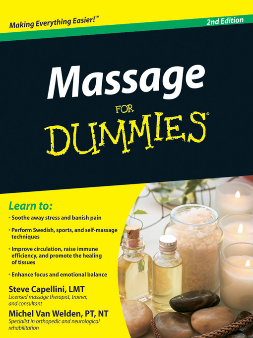 Title details for Massage For Dummies by Steve Capellini - Available